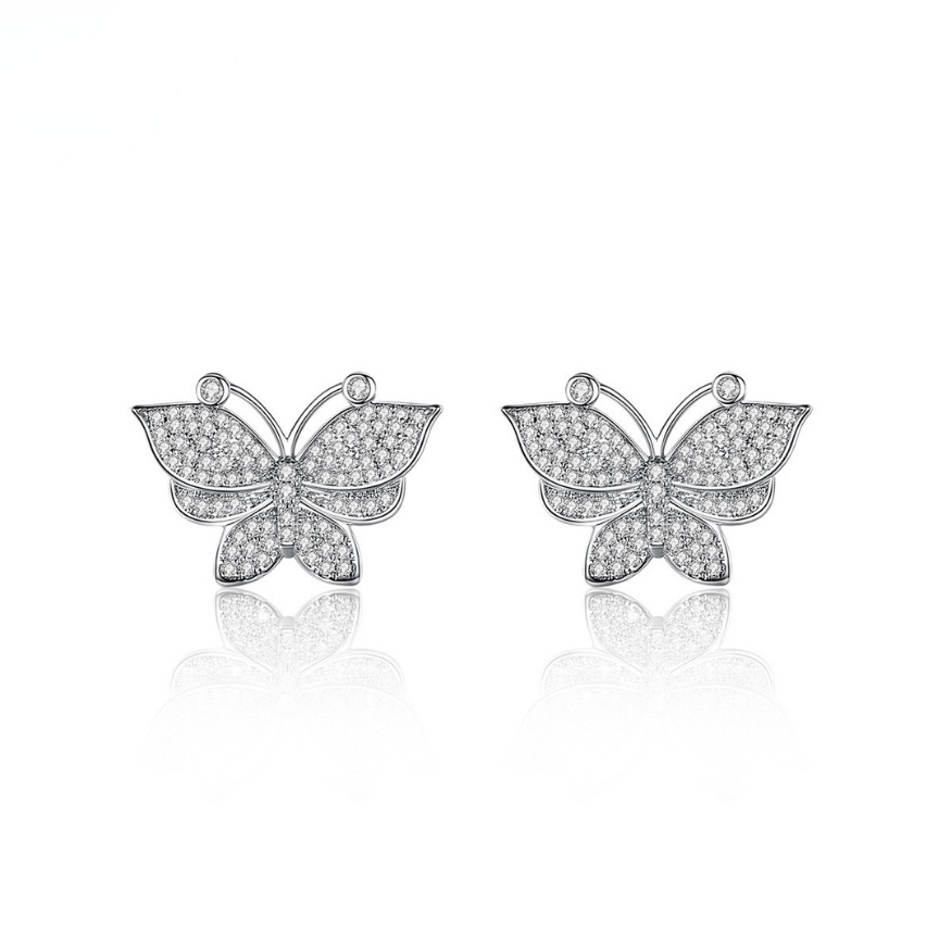 Papillonne Élégance Küpe